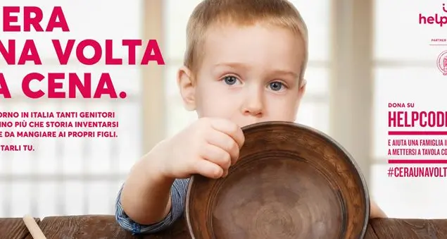 C'era una volta la cena: una campagna contro la malnutrizione nei bimbi