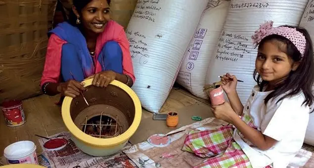 Tecnici 3M volontari in India