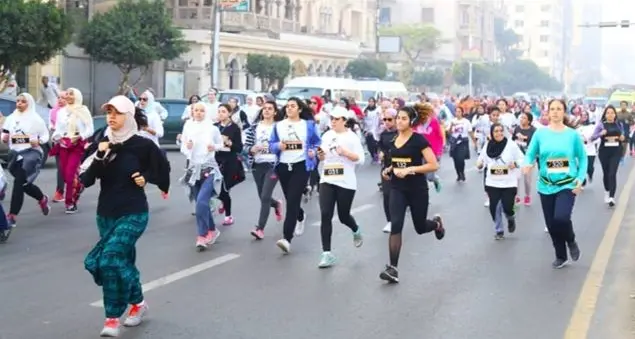 Contro la violenza, le egiziane di corsa per le strade del Cairo