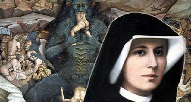 Quelle anime all'Inferno viste da Faustina Kowalska