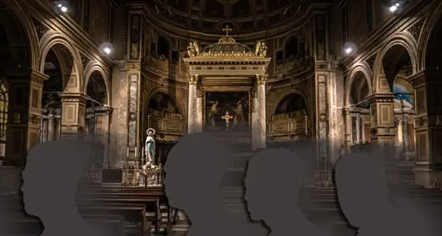 Perché la gente ha così tanta premura di uscire dalla chiesa?