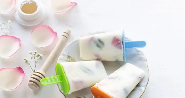 Ghiaccioli con miele d'acacia firmati dalla food blogger