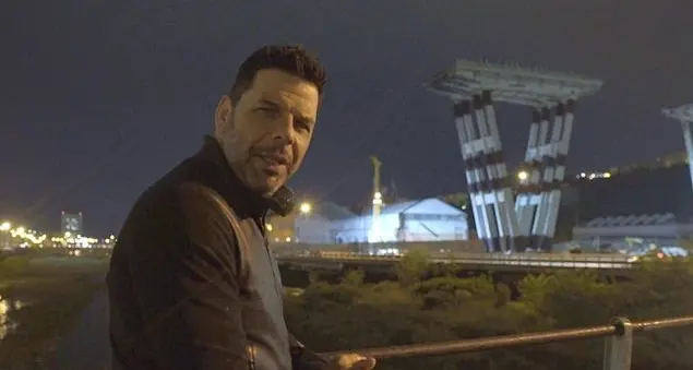 Il crollo del ponte di Genova a Prima dell'alba