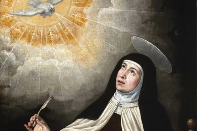 Un ritratto di Santa Teresa d\\'Avila (1515-1582)