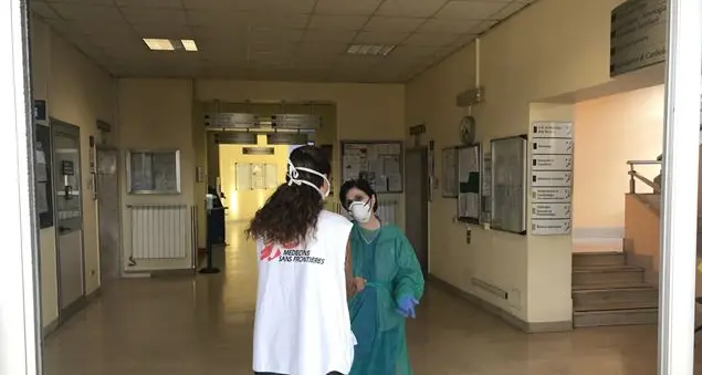 Msf al fianco di medici e infermieri di Codogno