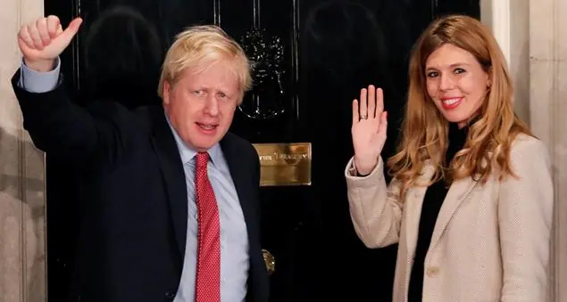 Londra, il premier Boris Johnson diventa di nuovo padre