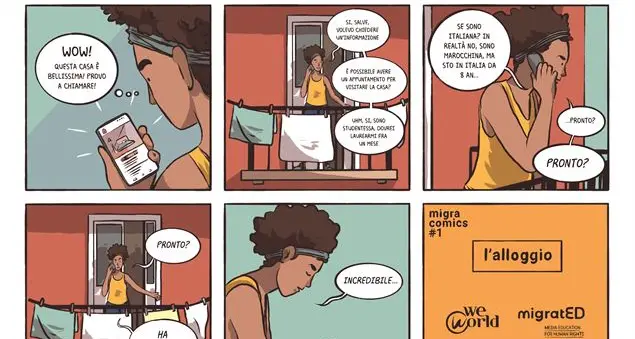Weworld presenta il fumetto \"Migra-Comics\" per combattere gli stereotipi su migranti e rifugiati