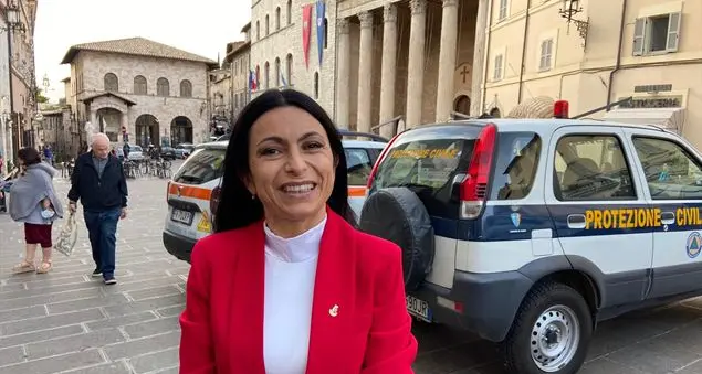La sindaca Stefania Proietti: «Siamo la città-messaggio di papa Francesco»