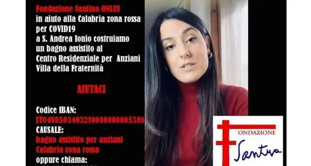 La Fondazione Santina Onlus al fianco degli anziani in Calabria