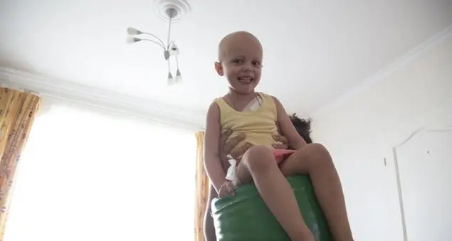 Tra i bambini ucraini malati di tumore,la storia a lieto fine di Alisa