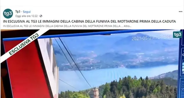 Le immagini della funivia sono solo un regalo al gusto morboso dell'orrore