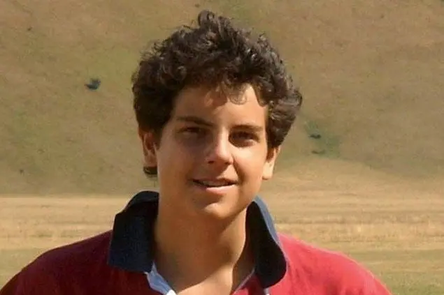 Un\\'immagine di San Carlo Acutis (1991-2006) canonizzato il 7 settembre 2025
