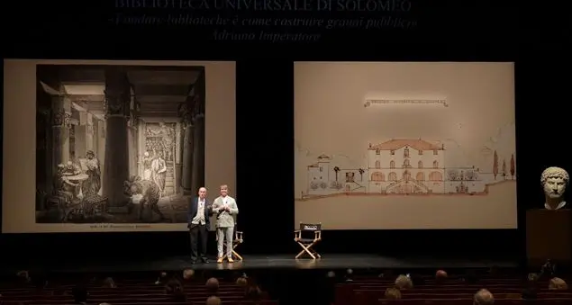 Cucinelli crea una biblioteca con il sapere del mondo