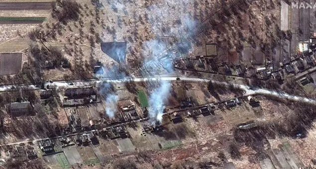 Colonna russa di 60 km diretta a Kiev