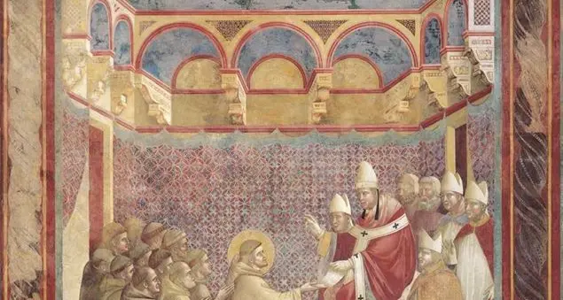 Assisi: Ezio Greggio e la sua ipotesi su San Francesco inginocchiato