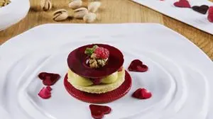 Cuore cremoso ai pistacchi della chef stellata Varese