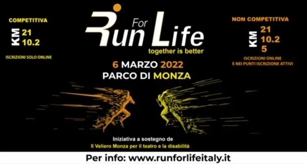 Torna la \"Run for Life\" per promuovere il rispetto reciproco tra uomo e donna