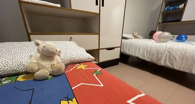 Un gruppo di bambini in fuga da Leopoli accolti nel seminario di Rubano