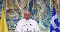 Il Papa: «Cara Grecia, sei la memoria dell'Europa, Dio ci ha creati liberi»