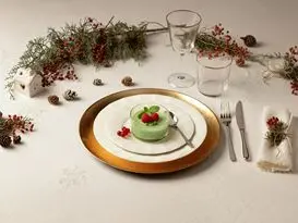 24 dicembre: panna cotta green