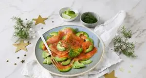 1 dicembre: carpaccio di salmone