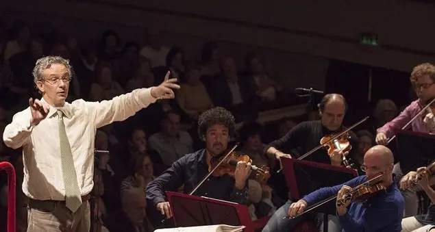 Alle prove della Filarmonica della Scala per sostenere l'intervento di Unhcr in Ucraina