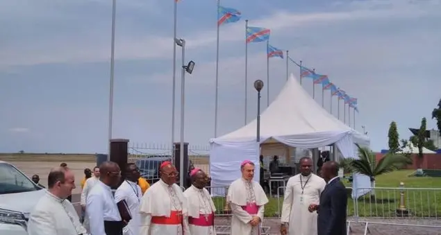 Kinshasa dà il benvenuto a papa Francesco