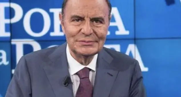 Bruno Vespa ai microfoni di Radio RTL come ospite di \"Giletti 102.5\"