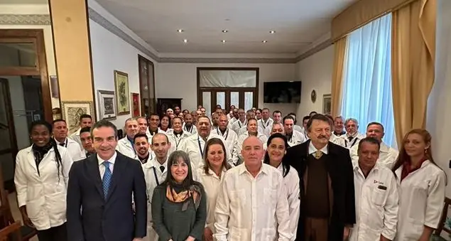 Per 51 medici cubani comincia la missione nella sanità calabrese