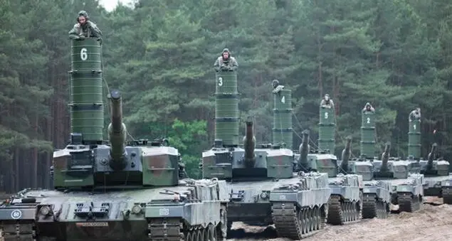 L'Ucraina ottiene i carri armati dell'Occidente