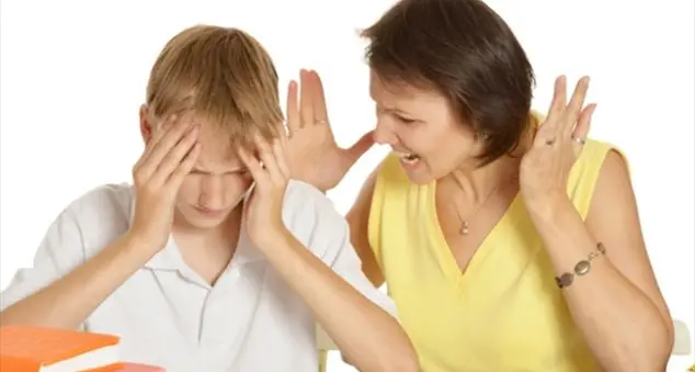 \"La madre lo esaspera e il figlio si ribella\"