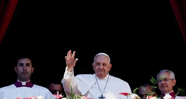 Il messaggio Urbi et Orbi del Papa: «Arrivi la luce sulla Russia»