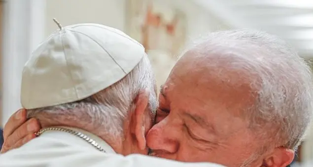 Lula da Francesco, per parlare di pace e Amazzonia