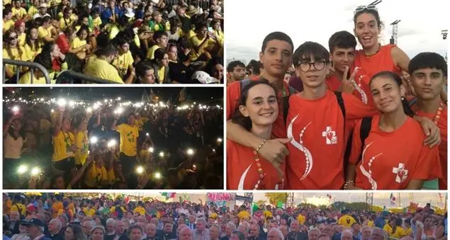 La festa degli italiani alla Gmg. Zuppi: «Forza ragazzi, potete cambiare il mondo»