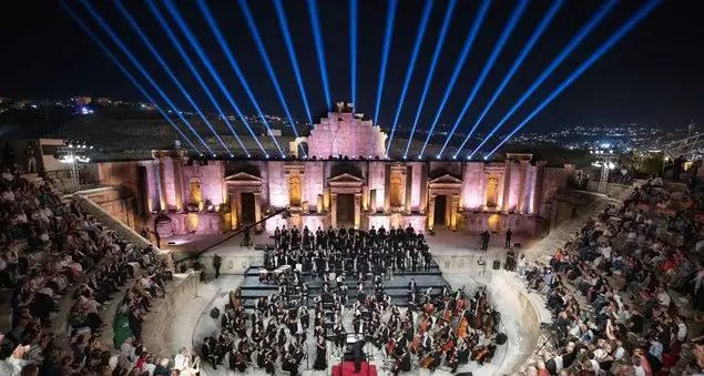 Le \"vie dell'Amicizia\" di Muti fra Ravenna, Jerash e Pompei