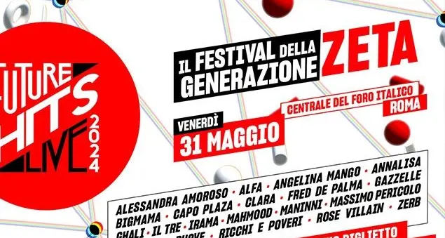 Radio Zeta Future hits live, l'annuncio di Mahmood su Rtl102.5: \"Non mancate, ci sarò anche io\". I primi 20 artisti sul palco