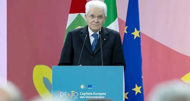 Il presidente Mattarella a Trento: \"La solidarietà è una pietra angolare degli ordinamenti\"