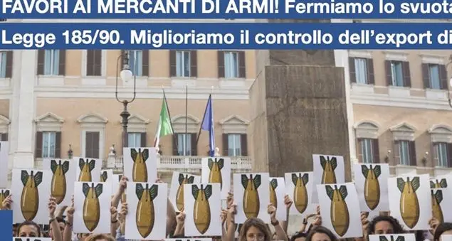 Modifiche alla legge 185/90 sull'export di armi, le associazioni pacifiste si mobilitano