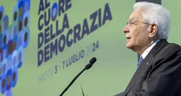 Mattarella: «La democrazia non è solo maggioranza»