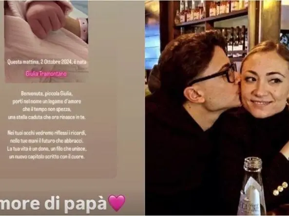 È nata la nipotina di Giulia Tramontano e si chiamerà come lei. La sorella Chiara: \"Porti nel nome un legame d'amore\"