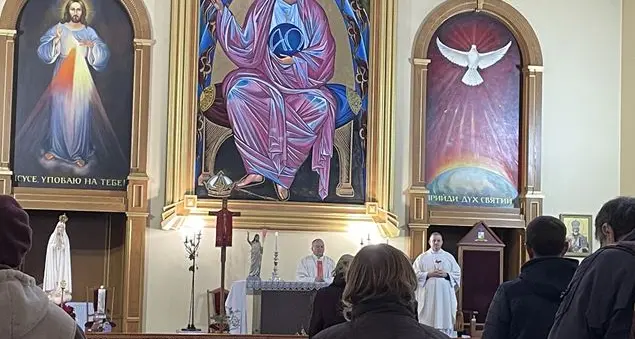 \"Dio nasce anche in guerra\", il messaggio del vescovo ausiliare di Zaporizhzhia