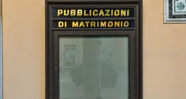 In netto calo, in 20 anni, il numero dei matrimoni