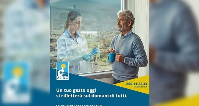 Un lascito per aiutare la ricerca contro il cancro