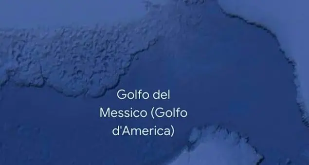 Sulle mappe di Google il Golfo del Messico è già Golfo d'America