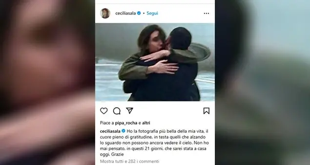 Cecilia Sala e il post più bello: la foto iconica con il fidanzato