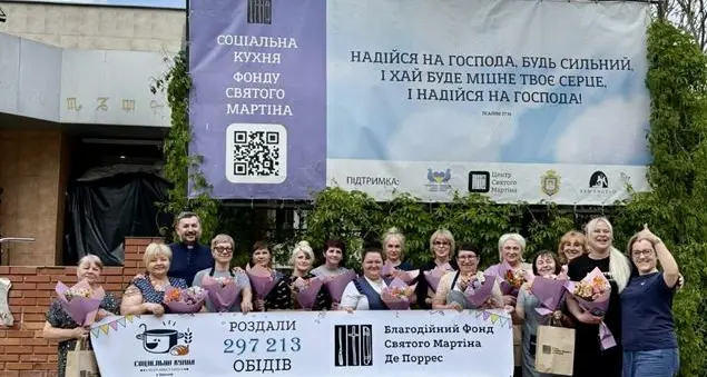 A Kherson, sotto le bombe, compie due anni la mensa nata grazie all'aiuto di papa Francesco