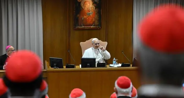 Il Papa ai cardinali: «Ecco perché ho scelto il nome Leone XIV»