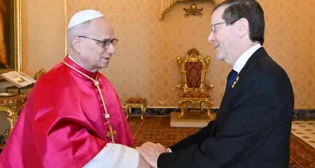 Il Papa incontra Herzog e auspica di \"raggiungere con urgenza un cessate il fuoco permanente\"