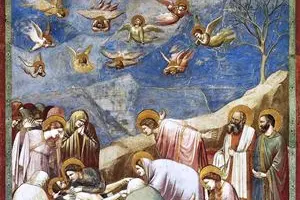 Giotto, Compianto sul Cristo morto, dalla Cappella degli Scrovegni, Padova, 1303-1305 circa