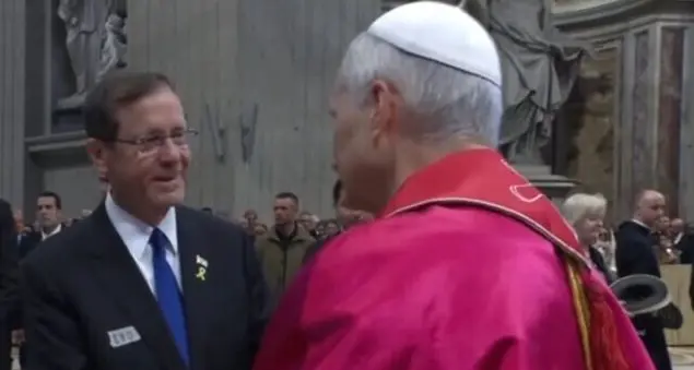 Papa Leone incontrerà il presidente israeliano Herzog